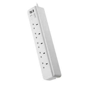 Apc PM5-UK Essential SurgeArrest 5 outlets 230V UK – White(270B429)